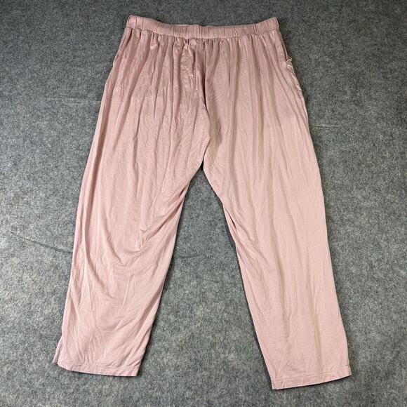 Duluth Trading Co Pants Womens Large Short Tencel Modal Stretch Loungewear Pink - Picture 11 of 11